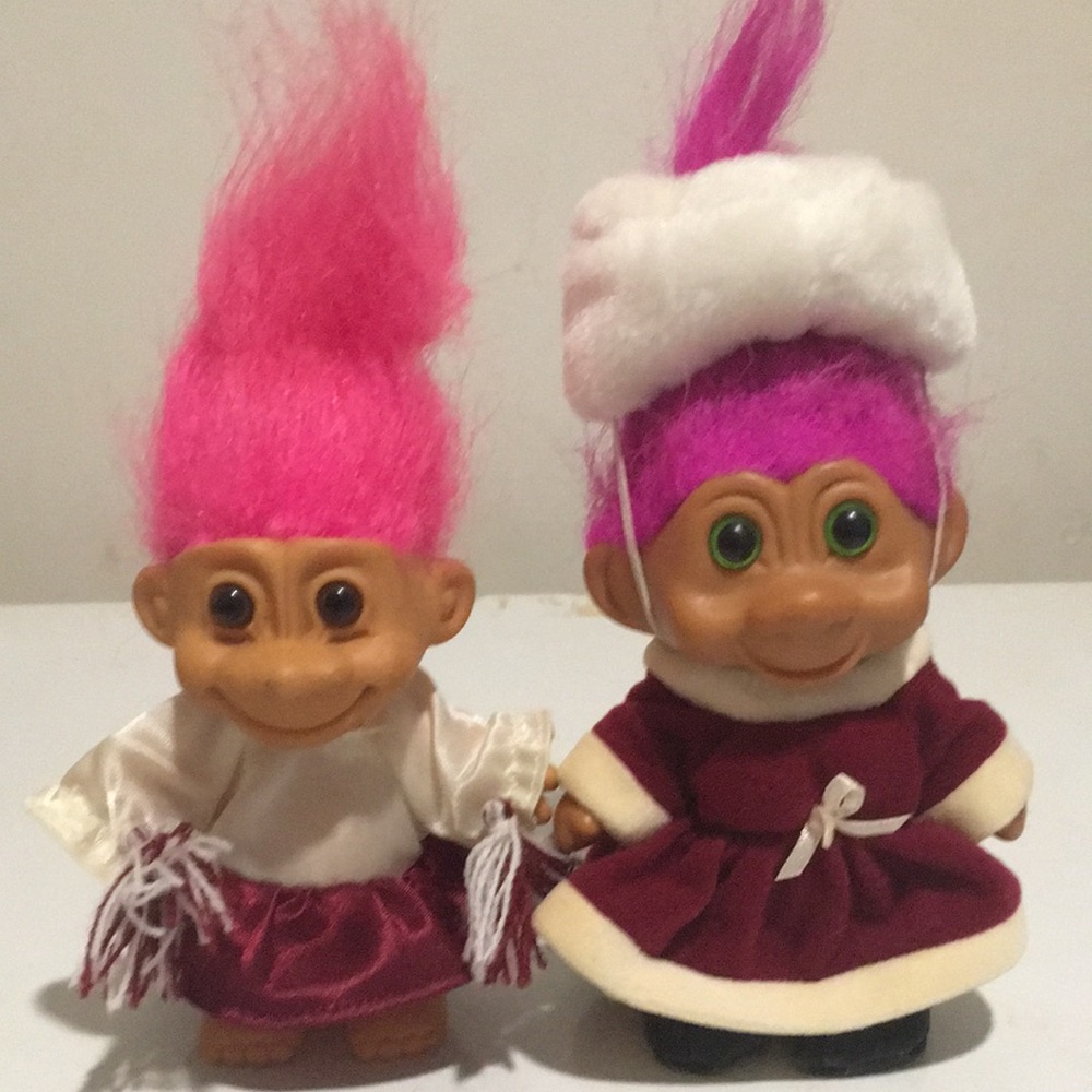 Vintage Troll Dolls from 90s